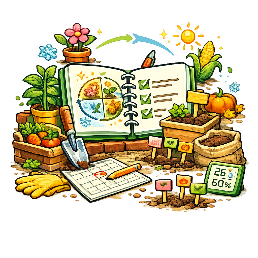 Seasonal Planting Guide Notes – Gardening Guide