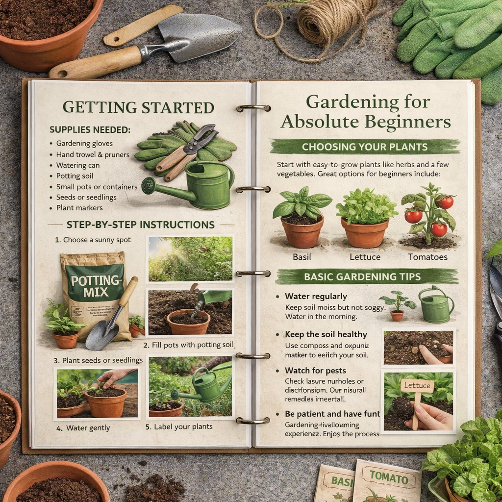 1,000+ FREE Gardening Art Guide